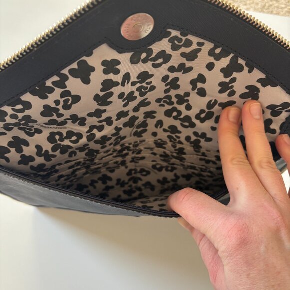 Rebecca Minkoff Zippered Clutch in Navy - Picture 5 of 5